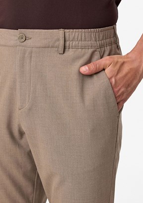 BACKANDBOND - BPN3001700000 Erkek Kahverengi Jogger Pantolon