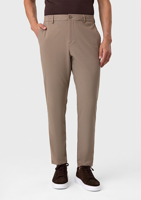 BACKANDBOND - BPN3001700000 Erkek Kahverengi Jogger Pantolon