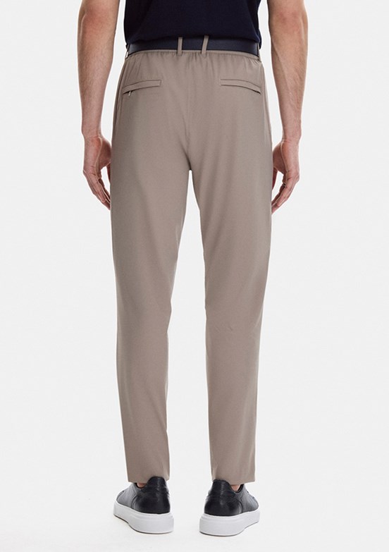 BACKANDBOND - BPN3405500000 Erkek Bej Jogger Pantolon