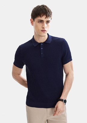 BACKANDBOND - BTR4003300000 Erkek Lacivert T-Shirt