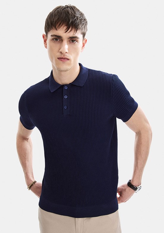 BACKANDBOND - BTR4003300000 Erkek Lacivert T-Shirt
