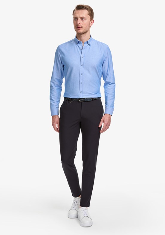 PİERRE CARDİN - Erkek Lacivert Regular Pantolon