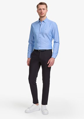 PİERRE CARDİN - Erkek Lacivert Regular Pantolon