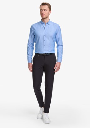 PİERRE CARDİN - Erkek Lacivert Regular Pantolon