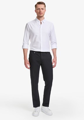 PIERRE CARDIN - Erkek Lacivert Slim Pantolon