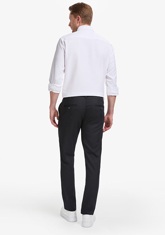 PIERRE CARDIN - Erkek Lacivert Slim Pantolon