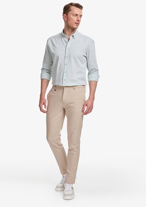 PİERRE CARDİN - Erkek Bej Regular Pantolon