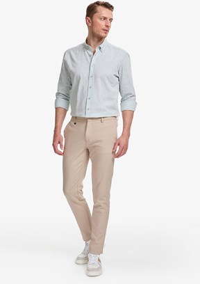 PİERRE CARDİN - Erkek Bej Regular Pantolon