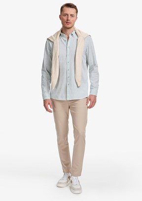 PİERRE CARDİN - Erkek Bej Regular Pantolon
