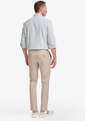 PİERRE CARDİN - Erkek Bej Regular Pantolon