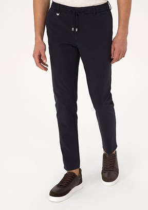 PİERRE CARDİN Erkek Lacivert Regular Pantolon