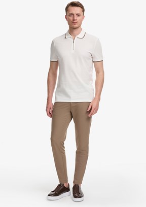 PİERRE CARDİN - Erkek Bej Regular Pantolon