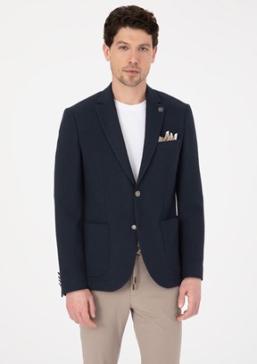 PİERRE CARDİN Erkek Lacivert Slim Ceket