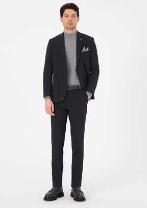 PİERRE CARDİN Erkek Lacivert Ultra Slim Takım Elbise