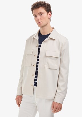 PİERRE CARDİN - Erkek Bej Regular Ceket