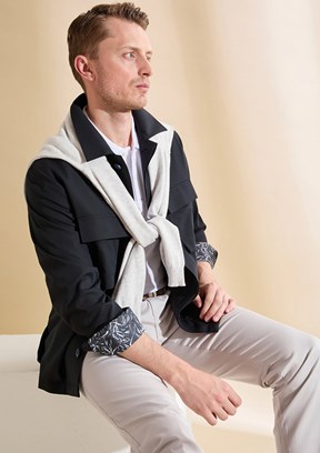 PİERRE CARDİN - Erkek Lacivert Regular Ceket