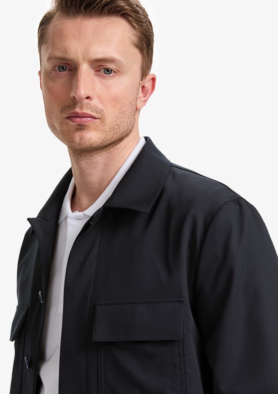 PİERRE CARDİN - Erkek Lacivert Regular Ceket