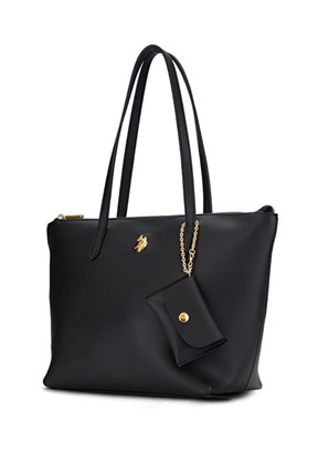 US POLO ASSN - US26196 Kadın Siyah Omuz Çantası