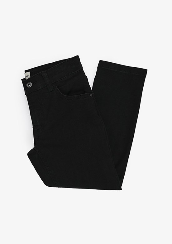 US POLO ASSN Erkek Çocuk Siyah Slim Jean Pantolon