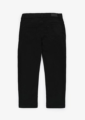 US POLO ASSN Erkek Çocuk Siyah Slim Jean Pantolon