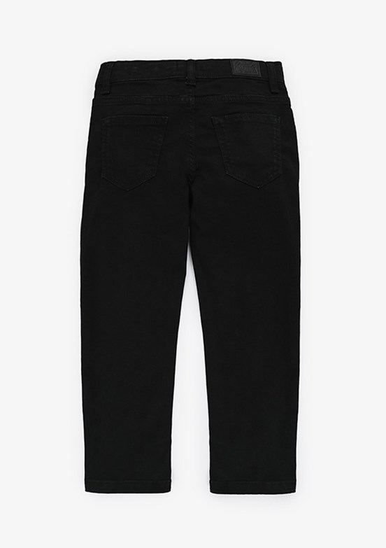 US POLO ASSN Erkek Çocuk Siyah Slim Jean Pantolon