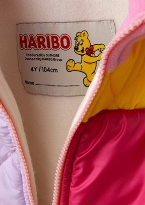 HARİBO - P101 Unisex Çocuk Pembe Polar Ceket