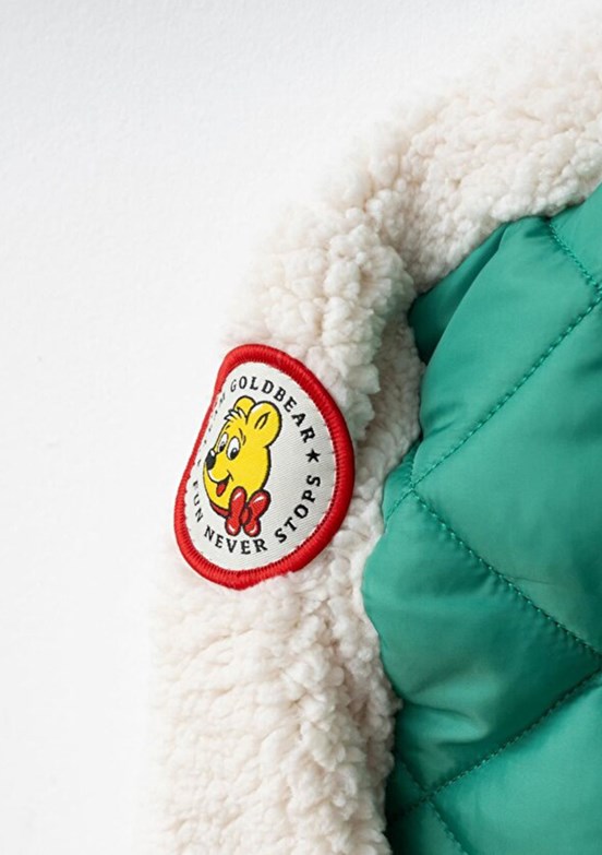 HARİBO - P101 Unisex Çocuk Turuncu Polar Ceket