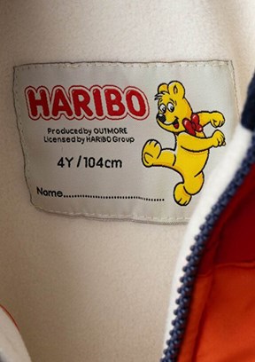 HARİBO - P101 Unisex Çocuk Turuncu Polar Ceket