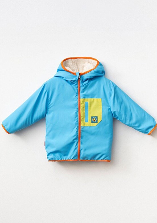 HARİBO - P102 Unisex Çocuk Çok Renkli Polar Ceket