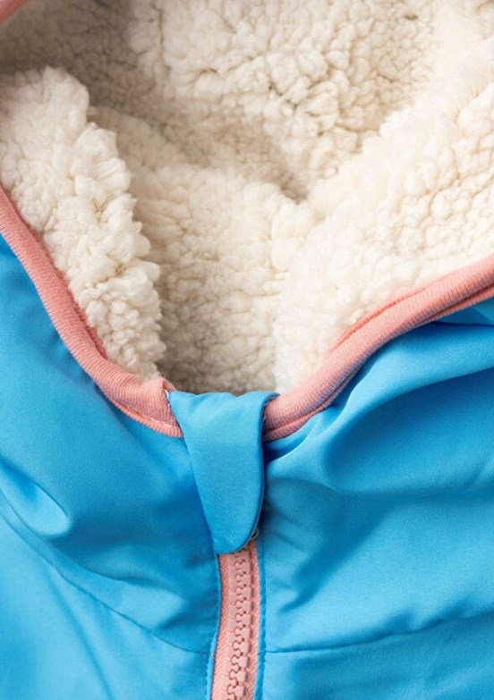 HARİBO - P102 Unisex Çocuk Çok Renkli Polar Ceket