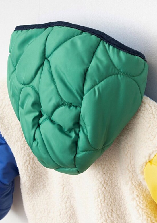 HARİBO - P103 Unisex Çocuk Mavi Polar Mont