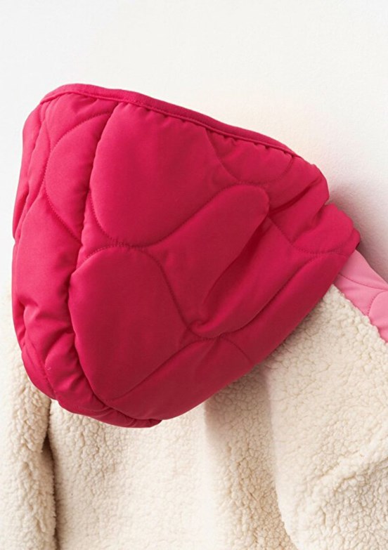 HARİBO - P415 Unisex Çocuk Pembe Polar Mont