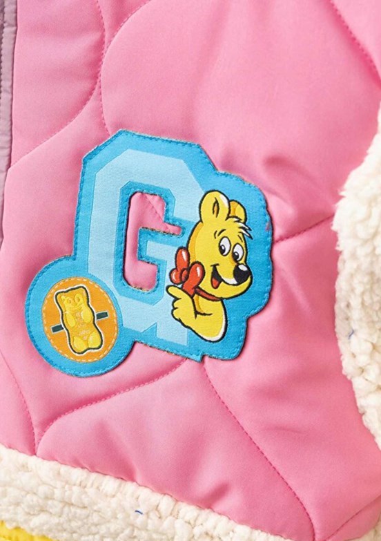 HARİBO - P415 Unisex Çocuk Pembe Polar Mont