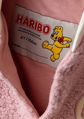 HARİBO - P104 Unisex Çocuk Pembe Kolej Ceketi