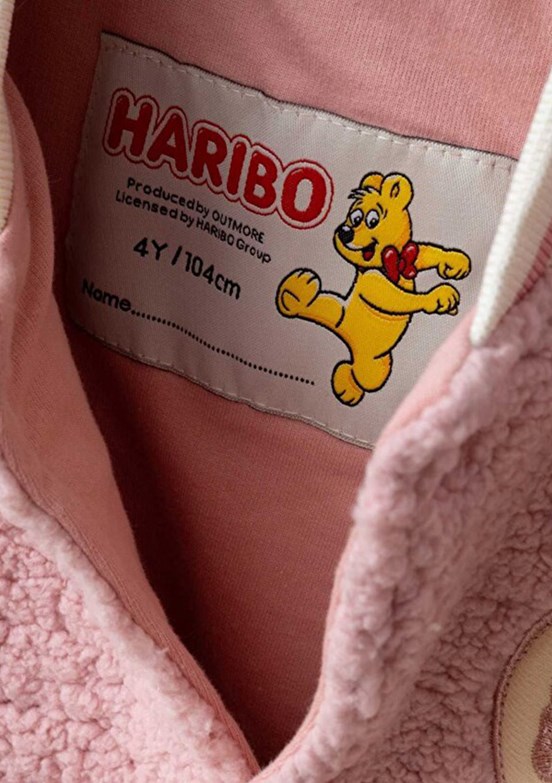 HARİBO - P104 Unisex Çocuk Pembe Kolej Ceketi
