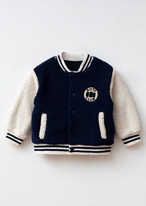 HARİBO - P104 Unisex Çocuk Lacivert Kolej Ceketi