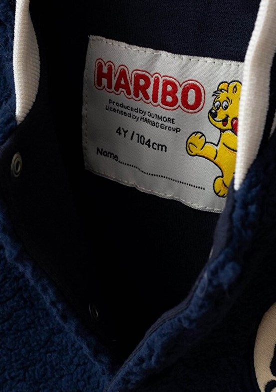 HARİBO - P104 Unisex Çocuk Lacivert Kolej Ceketi