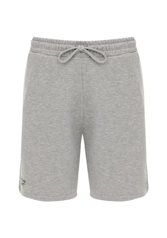 REEBOK 6M NEW ID REG SL - A10220457007010 Erkek Gri Baskılı Şort
