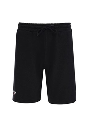 REEBOK 6M NEW ID REG SL - A10220457107010 Erkek Siyah Baskılı Şort