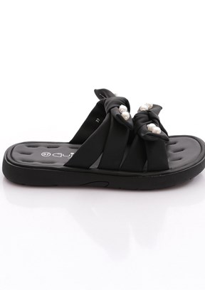 GUJA - 26Y461 2 Kadın Siyah Casual Terlik
