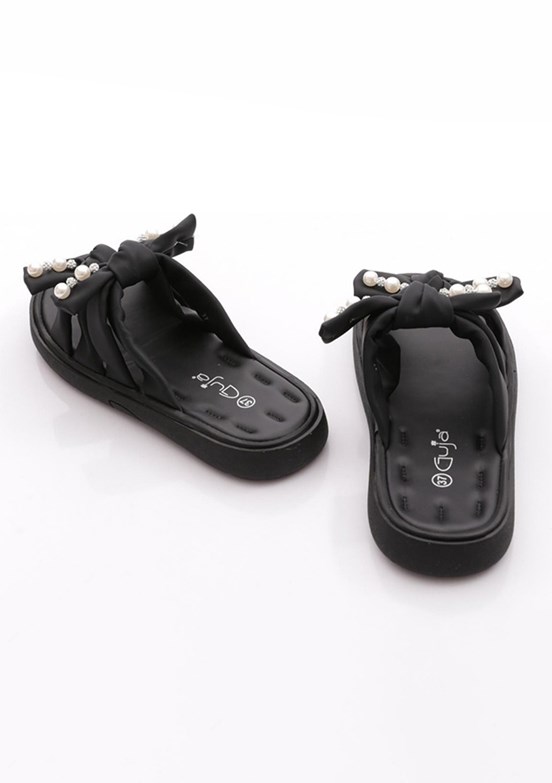 GUJA - 26Y461 2 Kadın Siyah Casual Terlik