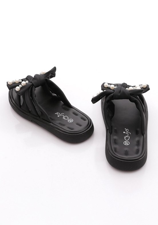 GUJA - 26Y461 2 Kadın Siyah Casual Terlik