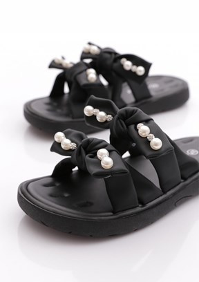 GUJA - 26Y461 2 Kadın Siyah Casual Terlik