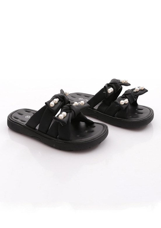 GUJA - 26Y461 2 Kadın Siyah Casual Terlik