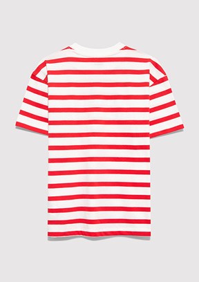 MAVİ Mavi Logolu - M6610251-91366 Erkek Çocuk Kırmızı Baskılı T-Shirt