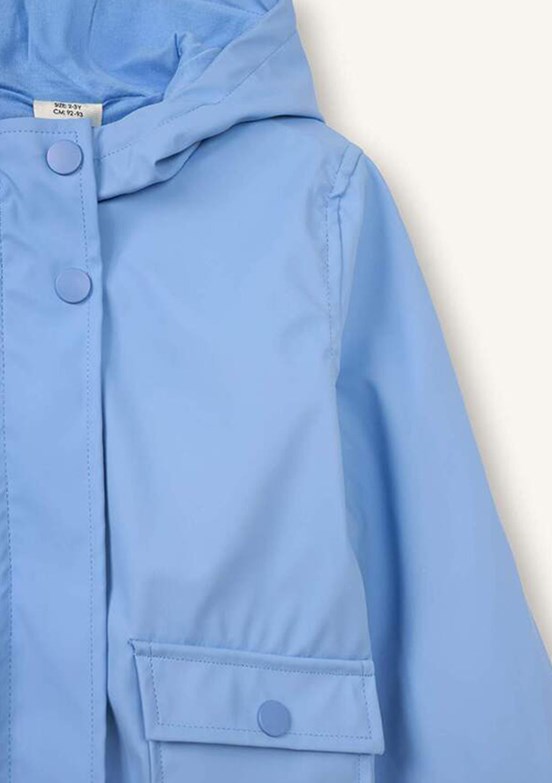 DEFACTO - F8453A5DFA Erkek Bebek Mavi Basic Mont