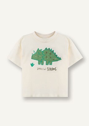 DEFACTO - E1072A5DFB Erkek Bebek Beyaz Kısa Kol T-Shirt