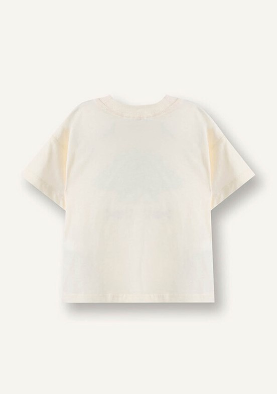 DEFACTO - E1072A5DFB Erkek Bebek Beyaz Kısa Kol T-Shirt