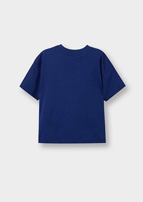 DEFACTO - G5897A5DFA Erkek Bebek Lacivert Kısa Kol T-Shirt