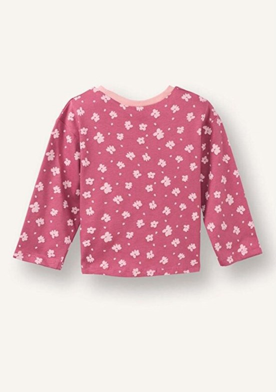 DEFACTO - G9383A5DFA Kız Bebek Pembe Uzun Kol T-Shirt